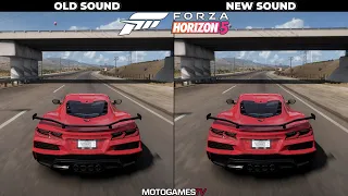 Forza Horizon 5 - 2023 Chevrolet Corvette Z06 Sound Comparison | FH5 Series 28 Update