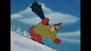 Popeye's Fight on the Slopes (Popeye the Sailor Man - "I'll Be Skiing Ya")