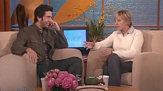 David Schwimmer on The Ellen Show in 2004 Part 1
