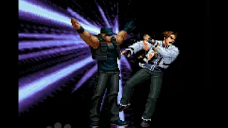 KOF 2002 UM 克拉克 CLARK Combos BC 各種抓著跑 Running three