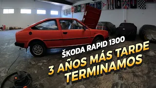 Terminamos mi Škoda Rapid 1300 después de 3 años y de más de 30 años de haber parado funcionando