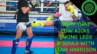 Muay Thai Low Kicks - Leg Destruction with Liam Harrison