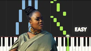 Deborah Lukalu - Je Sais | EASY PIANO TUTORIAL BY Extreme Midi