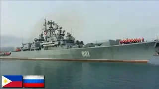 Great! Russian-owned large anti-submarine submarine fleet visits the Philippines (Three languages)