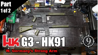 Germany's G3 - HK91, the birth of H&K (Heckler & Koch) - feat. PTR-91