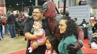 Deadpool at Ace Comic Con Midwest 2019 Sunday October 13th