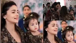 Alia bhatt with Daughter Raha At Anant Ambani wedding ceremony Happy wedding subscribe