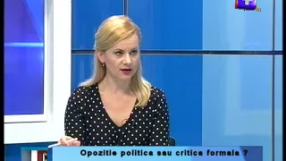 CU CĂRȚILE PE FAȚĂ - OPOZIȚIE POLITICĂ SAU CRITICĂ FORMALĂ?