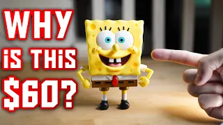 Why are these new SpongeBob figures $60??? Shooting & Reviewing