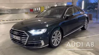 AUDI A8 50TDI | Exterior and Interior | POV Night Drive