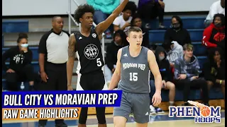 HIGHLIGHTS: Moravian Prep's Ellis, Holt, & Campbell were RAINING 3's vs Bull City at #HoopsDreams910