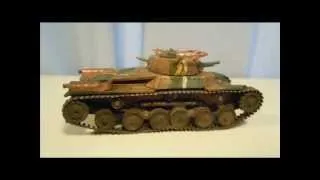 Airfix 1:76 Type 97 Medium Tank Chi Ha build