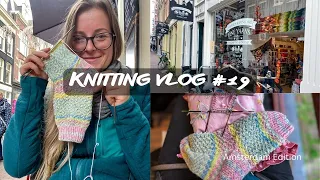 Knitting Vlog #19 I Stephen & Penelope, Amsterdam, Socktober I Travel Edition