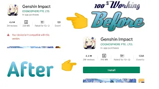 How to download Genshin Impact | Android Not Compatible | Genshin Impact | 2022