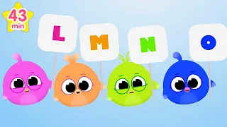 Alphabet And Letters L M N O P | For Kids And Toddlers | Alphabet Learning With Giligilis Songs