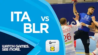 HIGHLIGHTS | ITA vs BLR | Round 5 | Men's EHF EURO 2022 Qualifiers