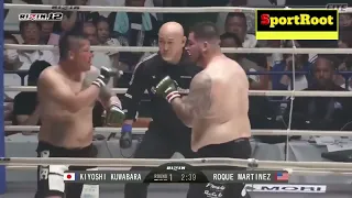 Boxing Fight Kiyoshi Kuwabara Japan vs Roque Martinez Guam  KNOCKOUT MMA Fight HD Match