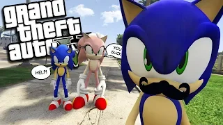 Sonic's MOM VS Sonic's DAD MOD (GTA 5 PC Mods Gameplay)