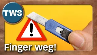 FINGER WEG von diesen Bastelmessern! Cutter-Review und Tipps für OLFA-Messer (Tabletop, TWS)