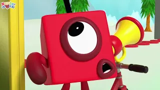 Numberblocks 100 90 80 70 60  -  5 New Episodes - Learn to Count