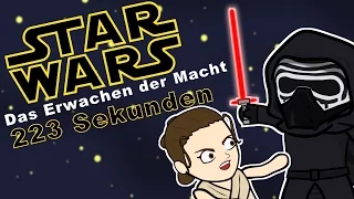 STAR WARS VII: Das Erwachen der Macht IN 223 SEKUNDEN