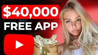 Make $40,000+ On YouTube With This FREE APP (Make Money Online)