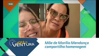 Mãe de Marília Mendonça compartilha homenagem no primeiro mês sem a filha