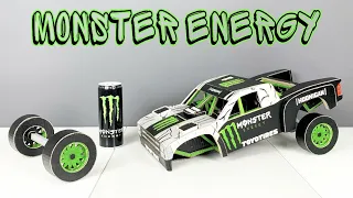 Monster Energy Trophy Truck - Amazing DIY cardboard car