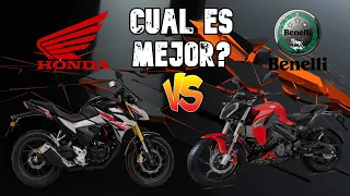 🚨 Honda CB190R VS Benelli 180S ▶️ Cual Es La MEJOR 😲? ▶️ Una COMPARATIVA Muy Interesante 💥