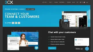 Setting up 3CX Free Live Chat with 3CX StartUP