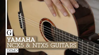 Yamaha NCX5 & NTX5 Nylon String Demo