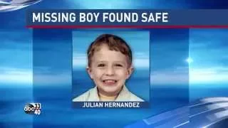 Julian Hernandez:  Alabama boy abducted in 2002 found 13 years later in Ohio