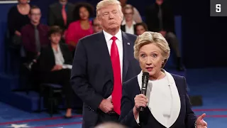 Hillary Clinton über Duell mit Trump: "Er lauerte hinter mir" | DER SPIEGEL