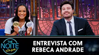 Entrevista com Rebeca Andrade | The Noite (10/09/21)