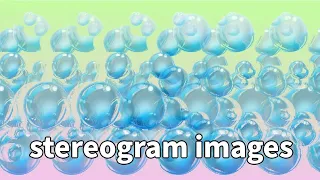 STEREOGRAM IMAGES,3D water,magic eye pictures
