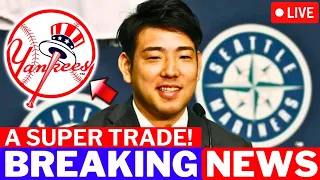 LAST MINUTE! YUSEI KIKUCHI ANNOUNCED TO THE YANKEES! A SUPER TRADE HAPPENING? NEW YORK YANKEES NEWS