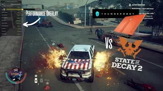 THUNDEROBOT ZERO GAMING LAPTOP Vs STATE OF DECAY 2 - ULTRA SETTINGS -