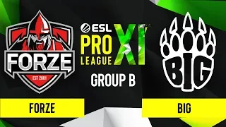 CS:GO - BIG vs. forZe [Nuke] Map 3 - ESL Pro League Season 11 - Group B