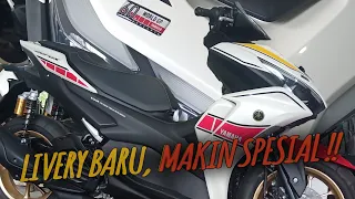 SPESIAL‼️YAMAHA AEROX 155 C ABS LIVERY ANNIVERSARY WORLD GP 60TH - Review Spesifikasi & Fitur