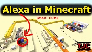 ALEXA in Minecraft | Smart Home | Redstone TUTORIAL