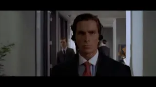 Patrick Bateman takes normal pills