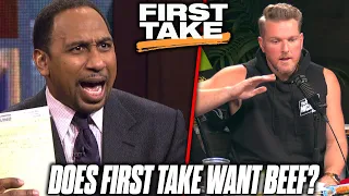 First Take And ESPN Disrespected My ENTIRE Family On Live TV? | Pat McAfee Reacts