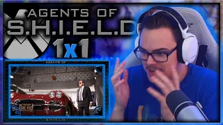 MCU nerd WATCHES Agents of SHIELD for THE FIRST TIME! Agents of S.H.I.E.L.D. 1x1 "Pilot" Reaction!