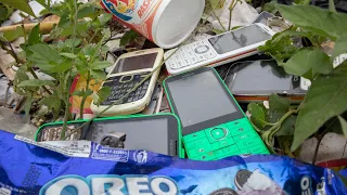 Looking for treasure in the trash (old phone) || Restoration old phone