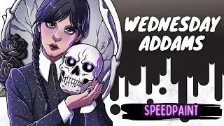 Wednesday | [Speedpaint]
