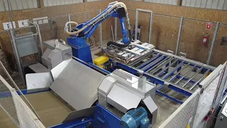 Robotic Pallet Dismantler - Hope Timber Pallet