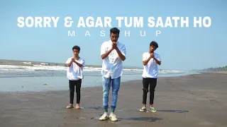 Sorry & Agr Tum Saath Ho Mashup Cover DANCE |Asa singh & DAWgeek |  Justin Bieber | Arijit Singh