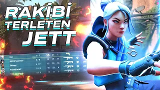 RAKİBİ TERLETEN JETT | Valorant 5v5 Dereceli