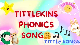 Learn ABC’s w/ Phonics Song | Learn the Alphabet A to Z #toddlerlearning #baby #tittlekins