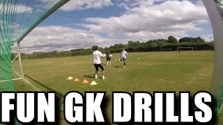 Fun and Simple Fundamental Drills for Goalkeepers